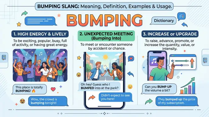 bumping slang