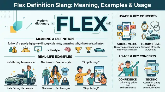 flex definition slang