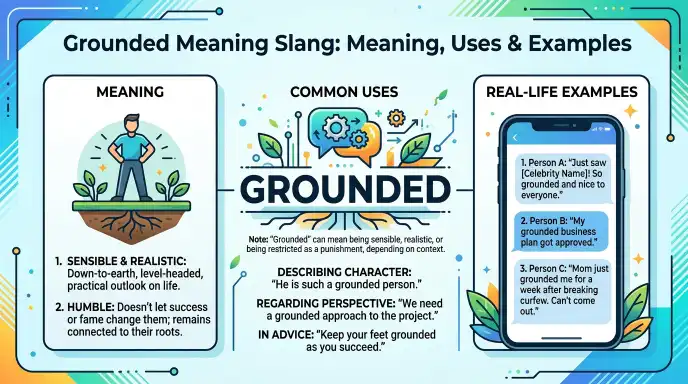 grounded meaning slang