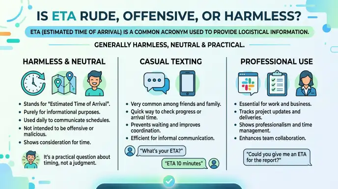 Is ETA Rude, Offensive, or Harmless?