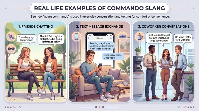 Real Life Examples of Commando Slang