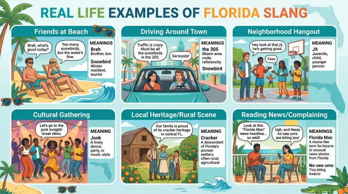 Real Life Examples of Florida Slang