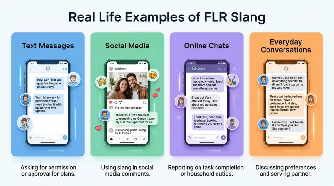 Real Life Examples of FLR Slang