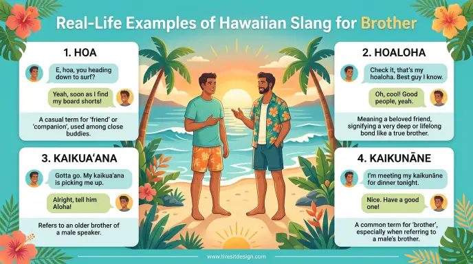 Real Life Examples of Hawaiian Slang for Brother
