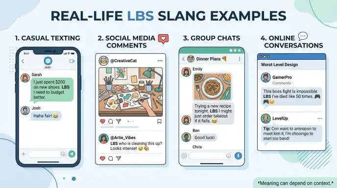 Real Life LBS Slang Examples