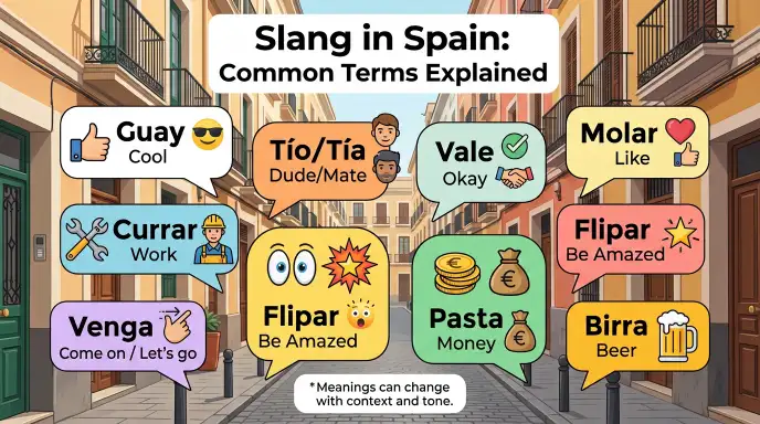 Slang in Spain