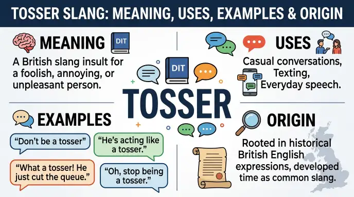 tosser slang
