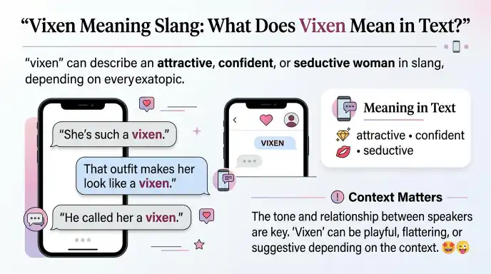 vixen meaning slang