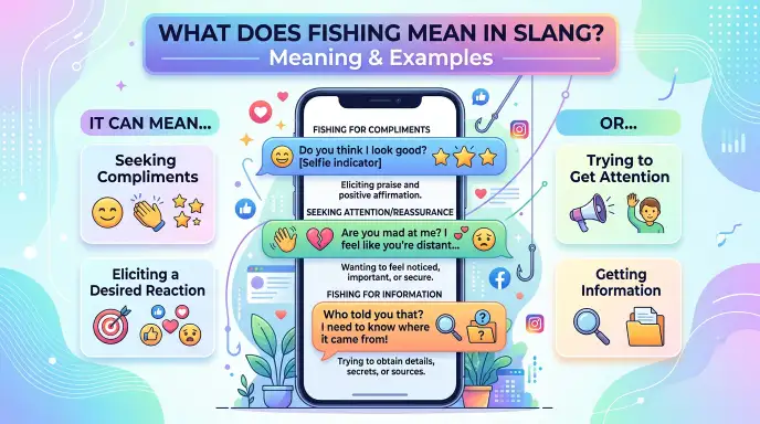 what does fishing mean in slang