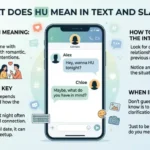 what does hu mean in slang