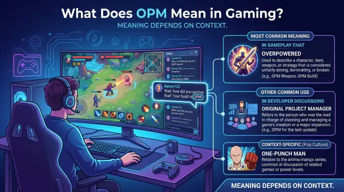 What Does OPM Mean in Gaming?