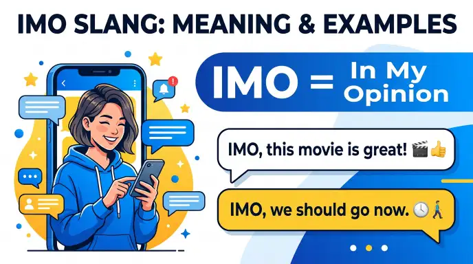 what is imo slang