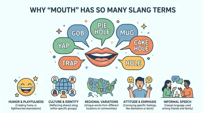Why “Mouth” Has So Many Slang Terms