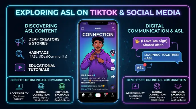 ASL on TikTok and Social Media