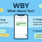 wby mean in text