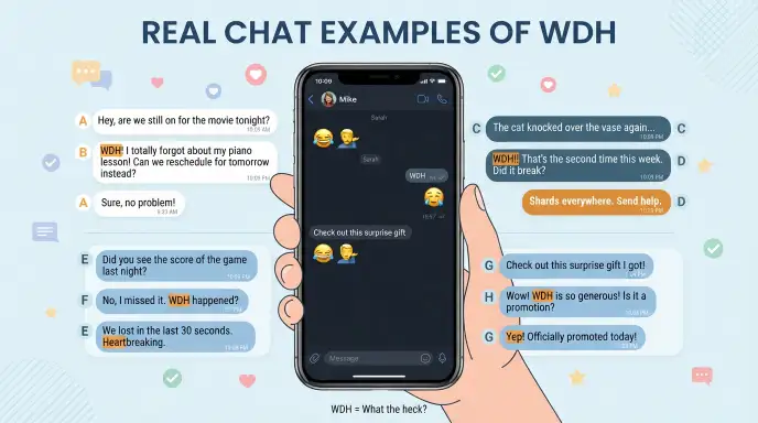 Real Chat Examples of WDH