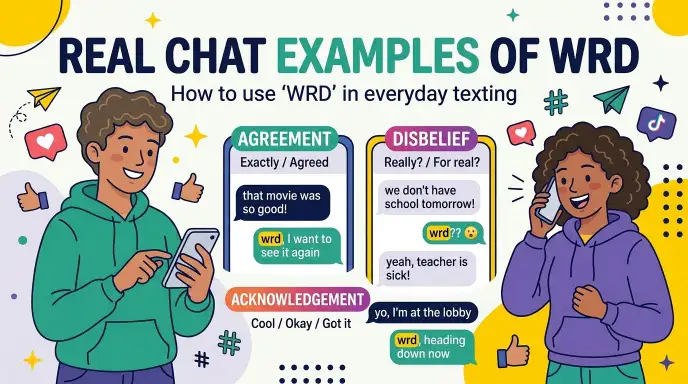 Real Chat Examples of WRD