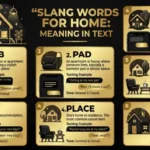slang words for home