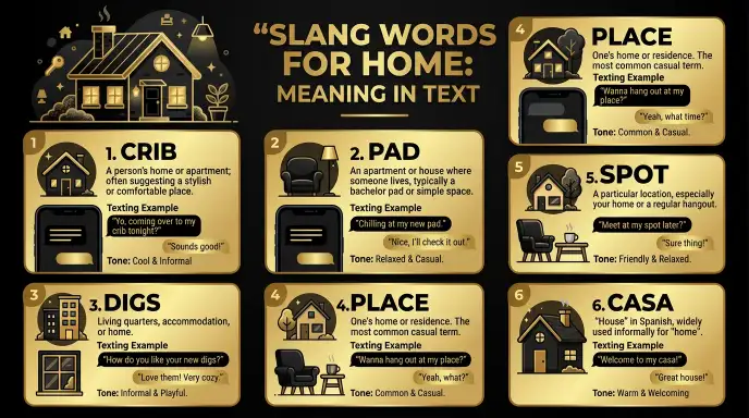 slang words for home