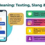 Wdh mean in Text