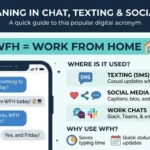wfh mean in text